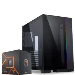 PC Gamer AMD Ryzen 7 7700, RTX 4070 Ti, 32GB RAM DDR5, 2TB SSD PCIe 4.0 (MPN CE-000147, PC Gamer Personalizado) img-1