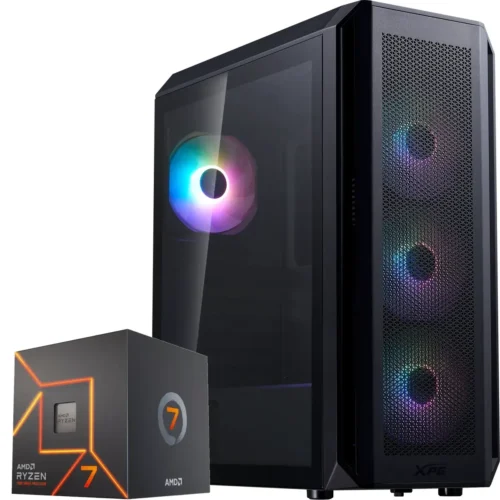 PC Gamer AMD Ryzen 7 7700, RTX 5070 12GB, 32GB RAM, 1TB NVMe, WiFi 6E (MPN CE-009231, PC Gamer Personalizado) img-1