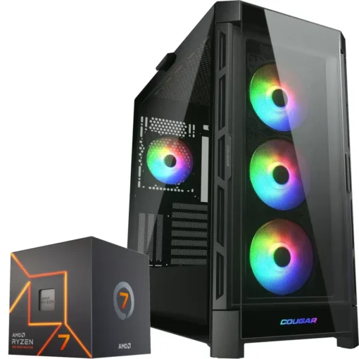 PC Gamer AMD Ryzen 7 7700, RTX 5070 Ti 16GB, 32GB RAM, 2TB NVMe, WiFi 6 (MPN CE-003879, PC Gamer Personalizado) img-1