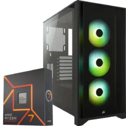 PC Gamer AMD Ryzen 7 7700X, RTX 2060, 32GB RAM, 500GB SSD (MPN CE-000412, PC Gamer Personalizado) img-1