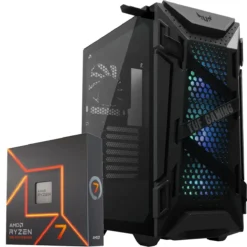 PC Gamer AMD Ryzen 7 7700X, RTX 5070, 32GB RAM, 1TB NVMe, WiFi 6 (MPN CE-003897, PC Gamer Personalizado) img-1