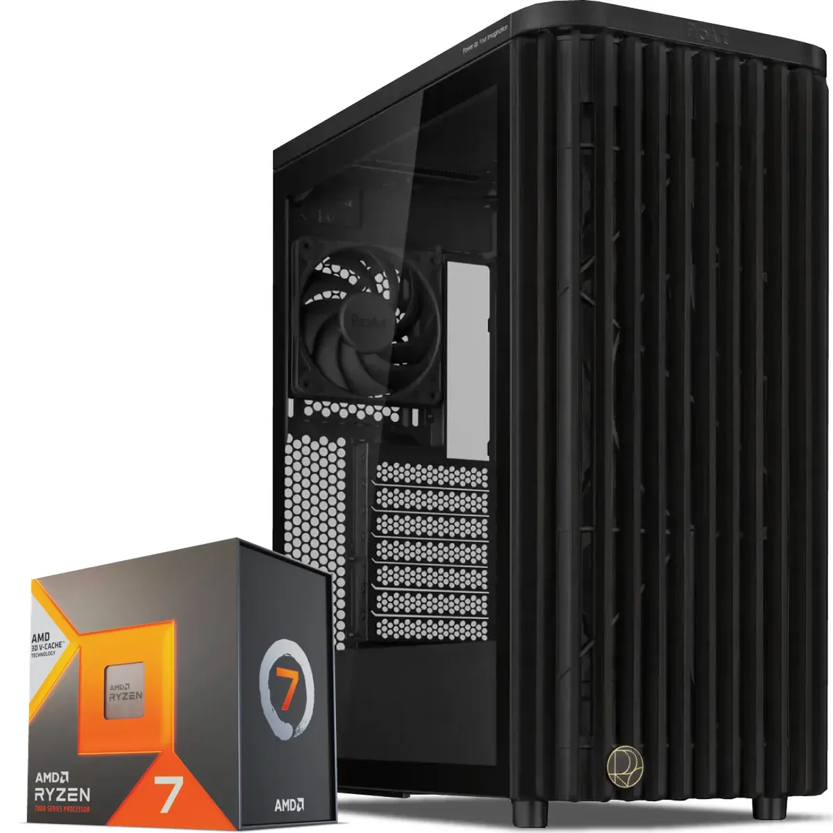 PC Gamer AMD Ryzen 7 7800X3D, 32GB RAM, RX 9070XT 16GB, 2TB NVMe, WiFi 6 (MPN CE-008783, PC Gamer Personalizado) img-1