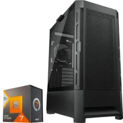 PC Gamer AMD Ryzen 7 7800X3D, RTX 4060 Ti, 32GB RAM, 1TB NVMe, 650W Bronze (MPN CE-002843, PC Gamer Personalizado) img-1