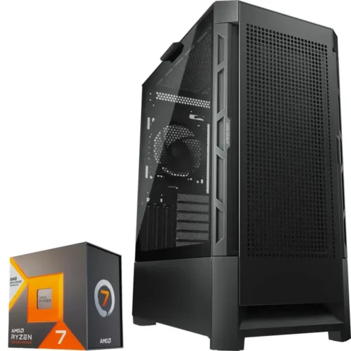 PC Gamer AMD Ryzen 7 7800X3D, RTX 4060 Ti, 32GB RAM, 1TB NVMe, 650W Bronze (MPN CE-002843, PC Gamer Personalizado) img-1