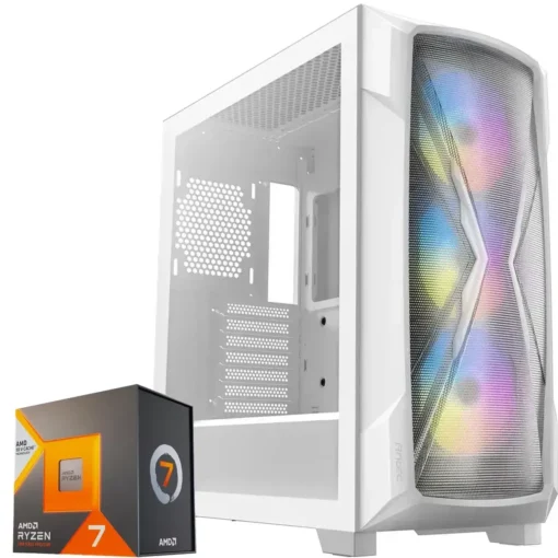 PC Gamer AMD Ryzen 7 7800X3D, RTX 4070Ti Super, 32GB DDR5, 1TB NVMe, WiFi 6 + BT (MPN CE-002088, PC Gamer Personalizado) img-1
