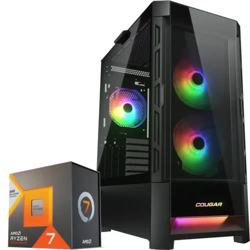 PC Gamer AMD Ryzen 7 7800X3D, RTX 5070 Ti 16GB, 32GB RAM, 2TB NVMe, WiFi 6E (MPN CE-008447, PC Gamer Personalizado) img-1