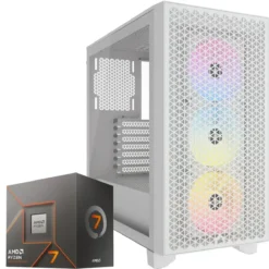 PC Gamer AMD Ryzen 7 8700F, RTX 4060 Ti, 64GB RAM, 1TB SSD NVMe 4.0, WiFi 6E (MPN CE-002305, PC Gamer Personalizado) img-1