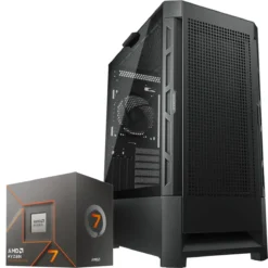 PC Gamer AMD Ryzen 7 8700F, RTX 4070 Ti Super, 32GB RAM, 2TB NVMe, WiFi 6 (MPN CE-002933, PC Gamer Personalizado) img-1