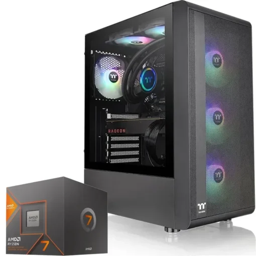 PC Gamer AMD Ryzen 7 8700G, 32GB RAM, 1TB NVMe, 850W Gold (MPN CE-001559, PC Gamer Personalizado) img-1