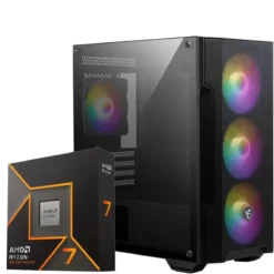 PC Gamer AMD Ryzen 7 9700X, RTX 4060 Ti, 32GB DDR5, 1TB NVMe, WiFi 6 + BT (MPN CE-002089, PC Gamer Personalizado) img-1