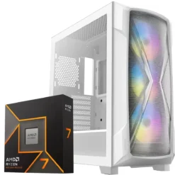 PC Gamer AMD Ryzen 7 9700X, RTX 4070 Ti Super, 32GB DDR5, 1TB NVMe, WiFi 6 +BT (MPN CE-002091, PC Gamer Personalizado) img-1