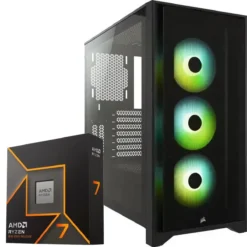 PC Gamer AMD Ryzen 7 9700X, RTX 4070Ti Super, 32GB RAM, 2TB NVMe, WiFi 7 (MPN CE-002811, PC Gamer Personalizado) img-1