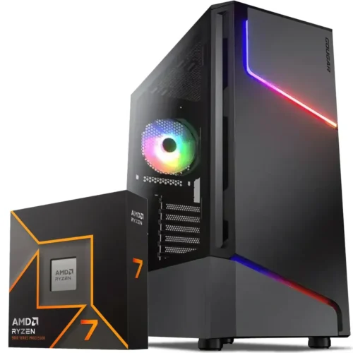 PC Gamer AMD Ryzen 7 9700X, RTX 5070 12GB, 32GB RAM, 1TB SSD (MPN CE-009064, PC Gamer Personalizado) img-1