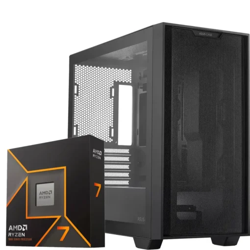 PC Gamer AMD Ryzen 7 9700X, RTX 5070 12GB, 32GB RAM DDR5, 1TB NVMe, WiFi 6E (MPN CE-003936, PC Gamer Personalizado) img-1
