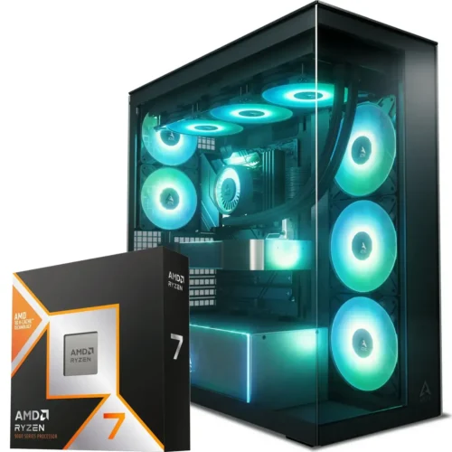 PC Gamer AMD Ryzen 7 9800X3D, RX 9070 XT, 64GB DDR5, 2TB NVMe, WiFi 7 (MPN CE-008912, PC Gamer Personalizado) img-1