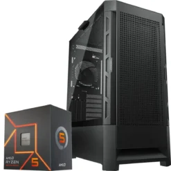 PC Gamer AMD Ryzen 5 7600, RTX 4060 Ti, 16GB RAM, 1TB NVMe, 650W Bronze (MPN CE-002864, PC Gamer Personalizado) img-1