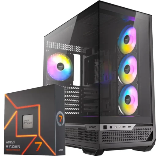 PC Gamer AMD Ryzen 7 7700X, RTX 5060 Ti 16GB, 32GB RAM, 1TB NVMe (MPN CE-008455, PC Gamer Personalizado) img-1