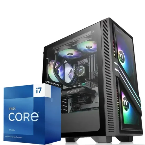 PC Gamer Intel Core I7-13700F, RTX 3060, 32GB RAM, 1TB PCIe 4.0, Tarjeta de Red (MPN CE-000157, PC Gamer Personalizado) img-1