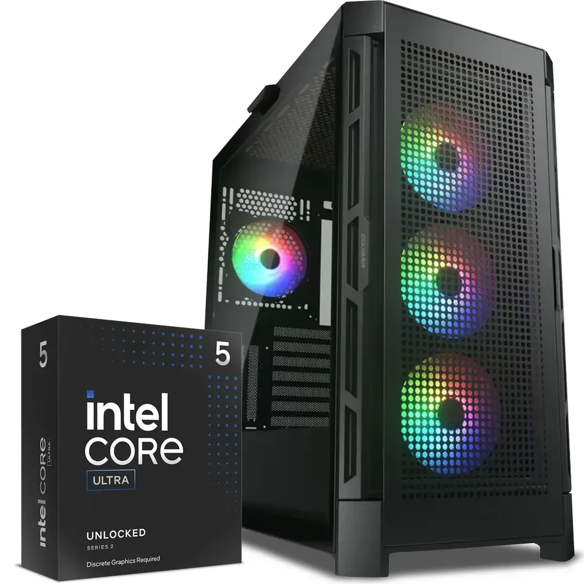 PC Gamer Intel Core Ultra 5 245KF, RTX 5060 Ti 16GB, 32GB DDR5, 1TB NVMe, WiFi 7 (MPN CE-008925, PC Gamer Personalizado) img-1