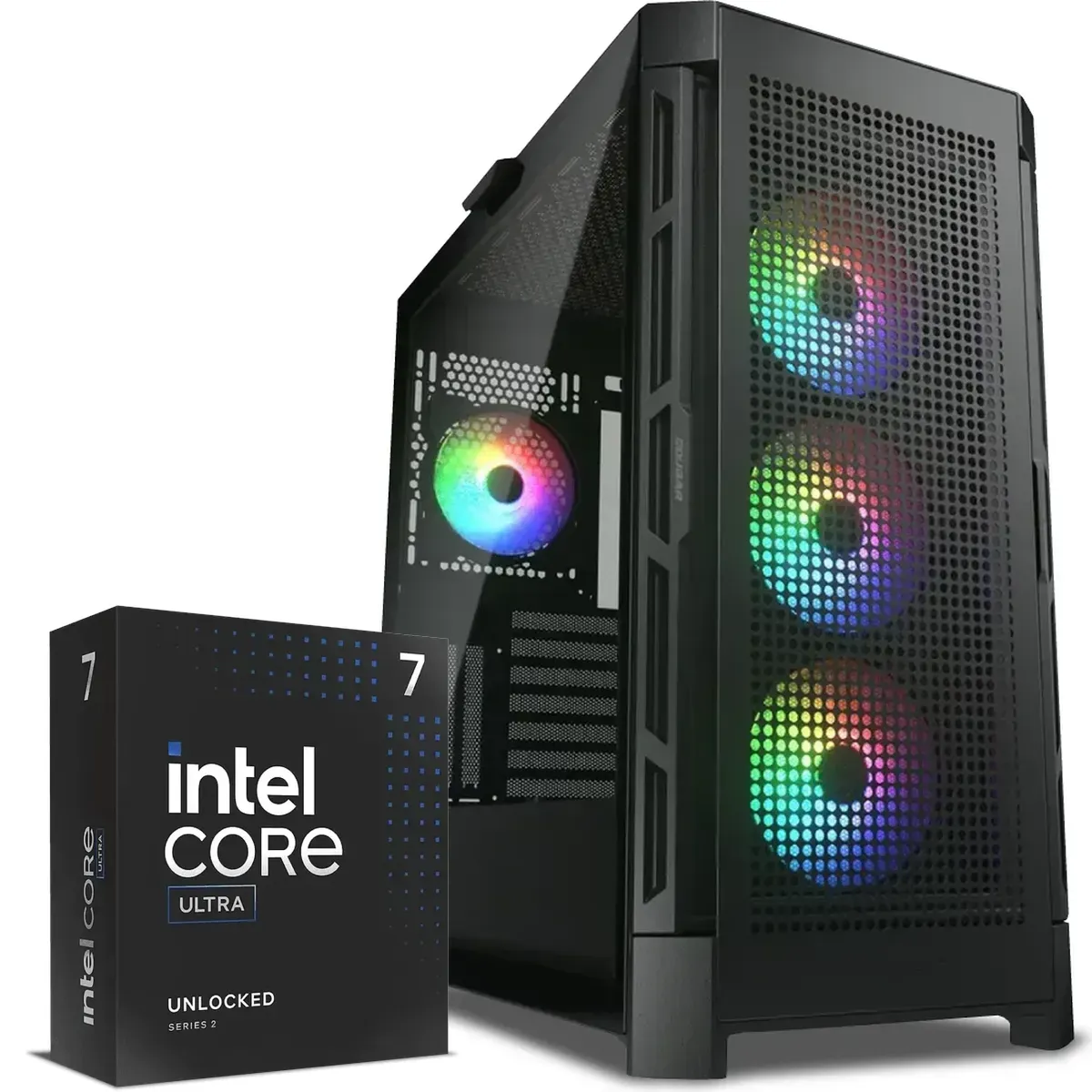 PC Gamer Intel Core Ultra 7 265K, RTX 5080 16GB, 32GB DDR5, 2TB NVMe, WiFi 7 (MPN CE-008927, PC Gamer Personalizado) img-1
