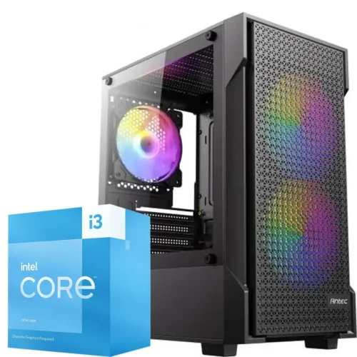 PC Gamer Intel Core i3-13100F, RTX 3060 12GB, 16GB RAM, 1TB NVMe, WiFi 6 (MPN CE-008790, PC Gamer Personalizado) img-1