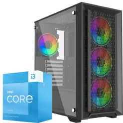 PC Gamer Intel Core i3-13100F, RTX 4060 Ti, 16GB RAM, 1TB SSD NVMe, 800W Bronze (MPN CE-001643, PC Gamer Personalizado) img-1