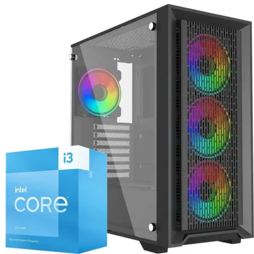 PC Gamer Intel Core i3-13100F, RTX 4060 Ti, 16GB RAM, 1TB SSD NVMe, 800W Bronze (MPN CE-001643, PC Gamer Personalizado) img-1
