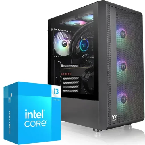 PC Gamer Intel Core i3-14100, RTX 4060, 16GB RAM, 500GB SSD, WiFi 6 (MPN CE-001497, PC Gamer Personalizado) img-1