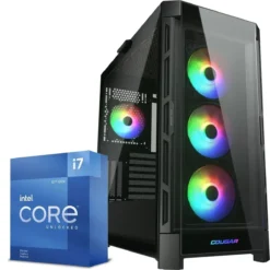 PC Gamer Intel Core i7-12700KF, RTX 4060 Ti, 16GB RAM, 500GB NVMe, WiFi 6E (MPN CE-002501, PC Gamer Personalizado) img-1