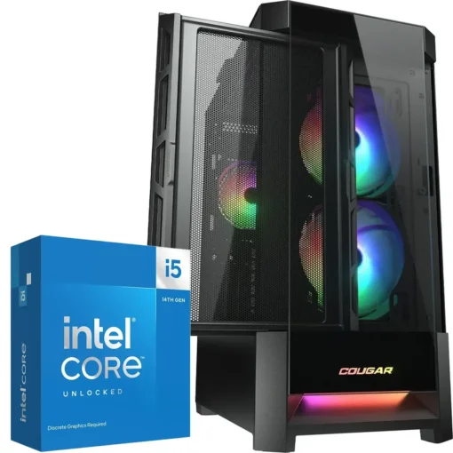 PC Gamer Intel Core i5-14600KF, RTX 4060, 32GB RAM, 1TB NVMe, WiFi 6 (MPN CE-003503, PC Gamer Personalizado) img-1