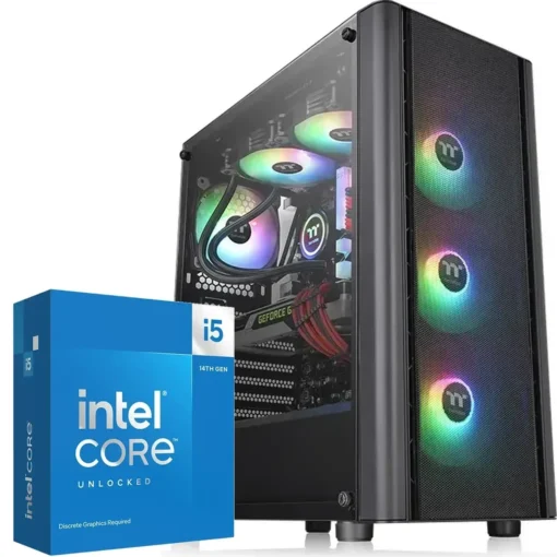 PC Gamer Intel Core i5-14600KF, RTX 4070, 32GB RAM, 500GB SSD NVMe, WiFi 6 (MPN CE-000990, PC Gamer Personalizado) img-1