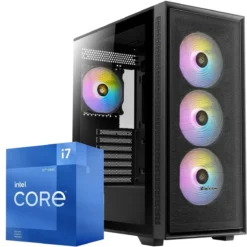 PC Gamer Intel Core i7-12700F, 32GB RAM, RTX 4060, 1TB NVMe, WiFi 6 (MPN CE-003526, PC Gamer Personalizado) img-1