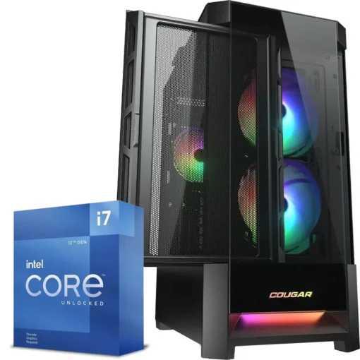 PC Gamer Intel Core i7-12700KF, RTX 4060, 32GB RAM, 1TB NVMe, WiFi 6 (MPN CE-003488, PC Gamer Personalizado) img-1