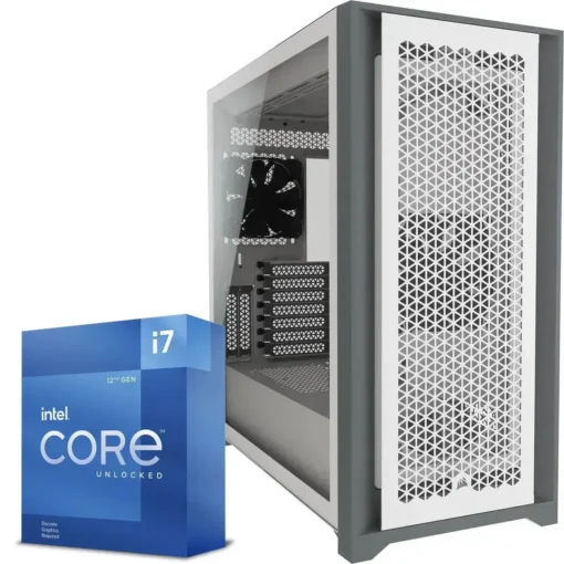 PC Gamer Intel Core i7-12700KF, RTX 4060 Ti, 32GB RAM DDR4, 2TB SSD NVMe, WiFi 6 (MPN CE-000929, PC Gamer Personalizado) img-1