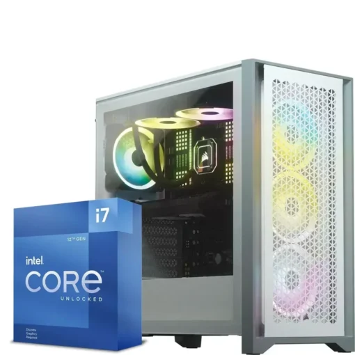 PC Gamer Intel Core i7-12700KF, RTX 4060Ti, 16GB RAM DDR4, 500GB SSD NVMe, WiFi6 (MPN CE-001002, PC Gamer Personalizado) img-1