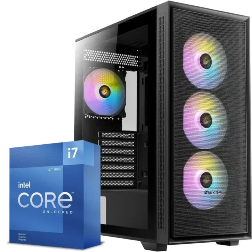 PC Gamer Intel Core i7-12700KF, RTX 5060 Ti, 32GB RAM, 2TB NVMe, WiFi 6 + BT (MPN CE-003846, PC Gamer Personalizado) img-1