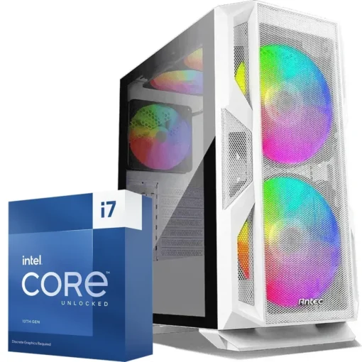 PC Gamer Intel Core i7-13700KF, RTX 4070 Ti, 16GB RAM, 1TB SSD PCIe 4.0, 850W (MPN CE-000067, PC Gamer Personalizado) img-1