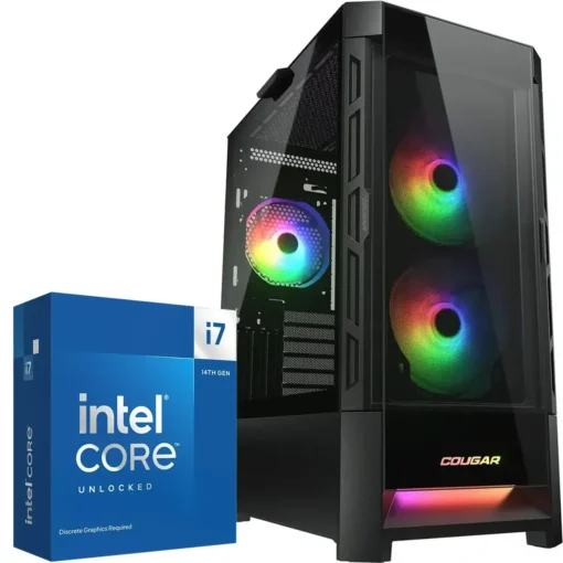 PC Gamer Intel Core i7-14700KF, RTX 3060 12GB, 32GB DDR5, 1TB + 2TB NVMe, WiFi 6 (MPN CE-003966, PC Gamer Personalizado) img-1