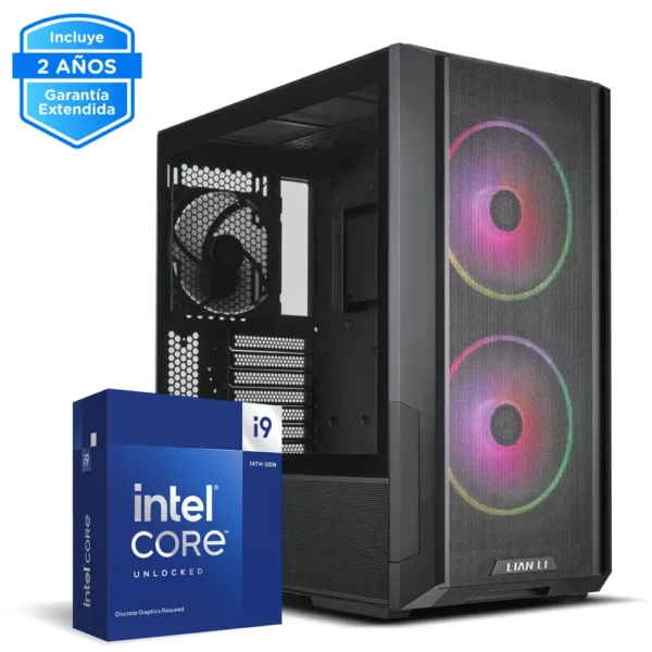 PC Gamer Intel Core i9-14900KF, RTX 4070, 64GB RAM, 1TB NVMe Gen4, WiFi 6 CE-001443 img-1