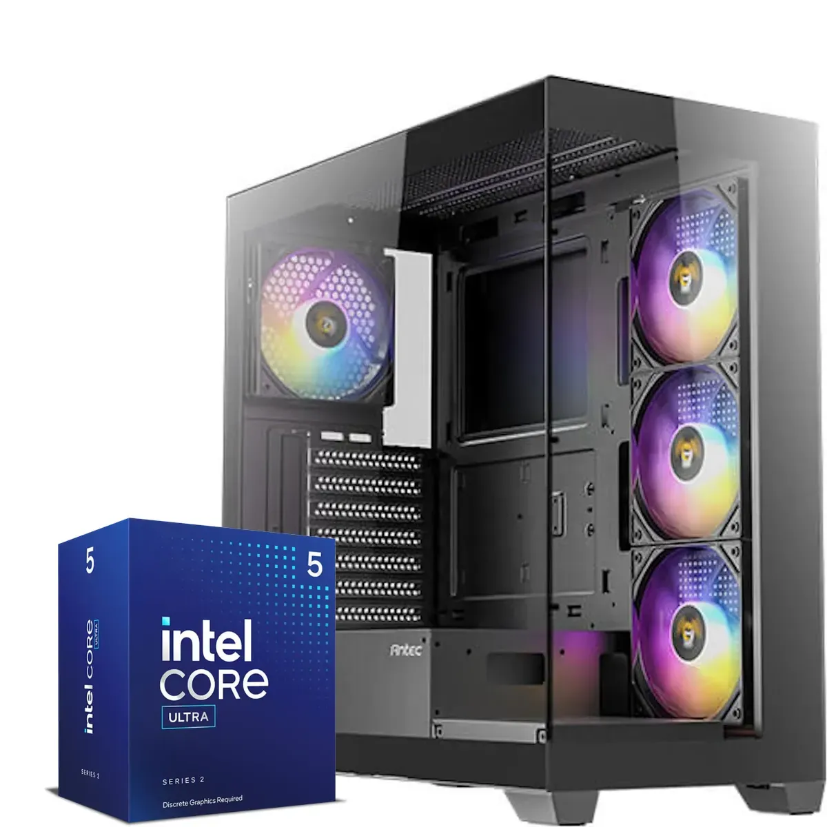PC Gamer Intel Ultra 5 225F, RTX 5050 8GB, 32GB RAM 6000 MT/s, 1TB NVMe 4.0 (MPN CE-009278, PC Gamer Personalizado) img-1
