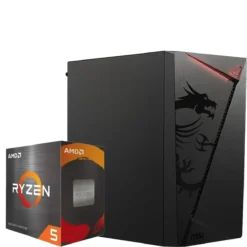 PC Gamer Ryzen 5 5500, RTX 3050, 16GB RAM, 250GB SSD NVMe, WiFi 6 (MPN CE-002180, PC Gamer Personalizado) img-1