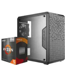 PC Gamer Ryzen 5 5600G, 16GB RAM, 500GB SSD NVMe, GTX 1650 OC, Ventiladores RGB (MPN CE-001049, PC Gamer Personalizado) img-1
