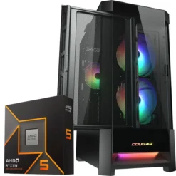 PC Gamer Ryzen 5 9600X, RX 7800 XT, 32GB RAM, 500GB NVMe, WiFi 6 (MPN CE-003403, PC Gamer Personalizado) img-1