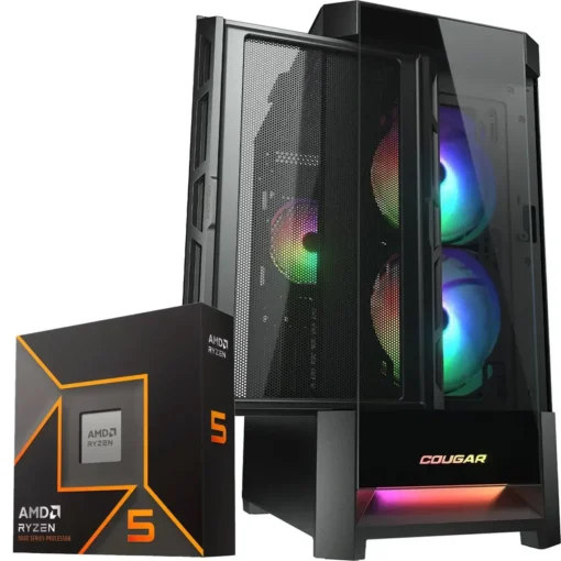 PC Gamer Ryzen 5 9600X, RX 7800 XT, 32GB RAM, 500GB NVMe, WiFi 6 (MPN CE-003403, PC Gamer Personalizado) img-1