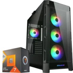 PC Gamer Ryzen 7 7800X3D, RTX 5060 Ti 8GB, 32GB RAM, 1TB NVMe, WiFi 6E (MPN CE-008649, PC Gamer Personalizado) img-1
