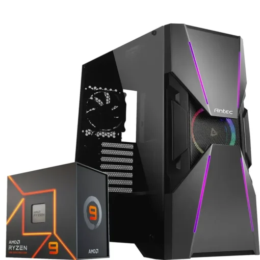PC Gamer Ryzen 9 7900X, 32GB RAM, RX 6650XT 8GB, SSD 250 GB NVMe 4.0, 750W (MPN CE-PCGMR0096, PC Gamer Personalizado) img-1