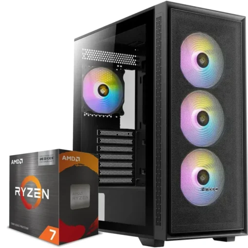 PC Workstation AMD Ryzen 7 5800X3D, RTX 4090, 32GB RAM, 500GB SSD NVMe, WiFi 6 (MPN CE-001391, Workstations Personalizadas) img-1