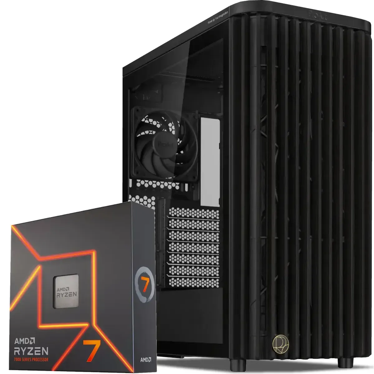 Workstation AMD Ryzen 7 7700X, RTX 5080 16GB, 64GB RAM, 2TB NVMe, WiFi 7 (MPN CE-009202, Workstations Personalizadas) img-1