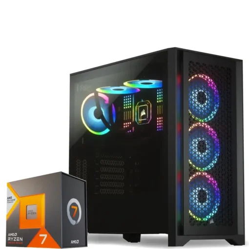 PC Workstation AMD Ryzen 7 7800X3D, 32GB RAM, 2TB SSD NVMe, WiFi 6 (MPN CE-000584, Workstations Personalizadas) img-1