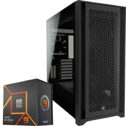 PC Workstation AMD Ryzen 9 7950X, 64GB RAM, 2TB SSD, RTX 4090, WiFi 6, 1000W (MPN CE-000831, Workstations Personalizadas) img-1